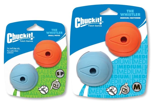 Chuckit The Whistler S 5 cm 2 Pakke