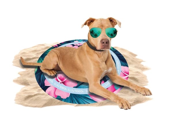 CoolPets Tropical Premium Kjølematte Blomst