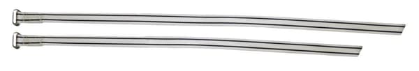 Kubelte nylon 130 cm med klemmespenne