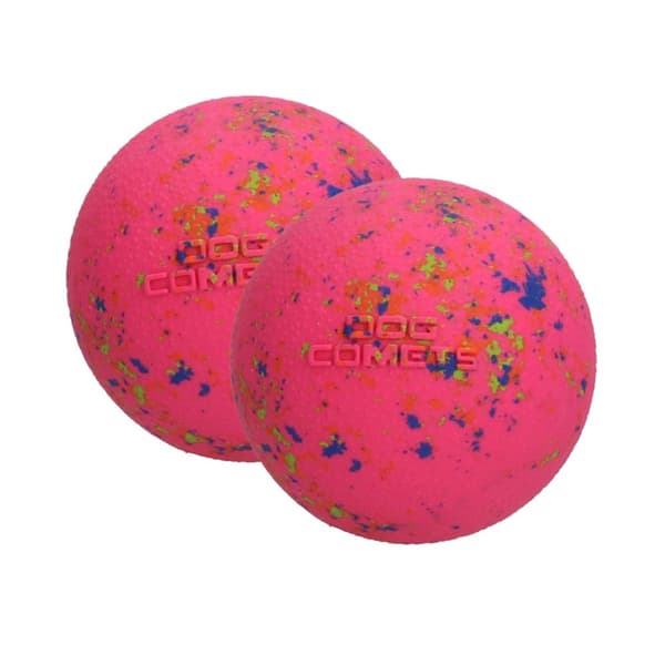 Dog Comets Ball Stardust Pink M