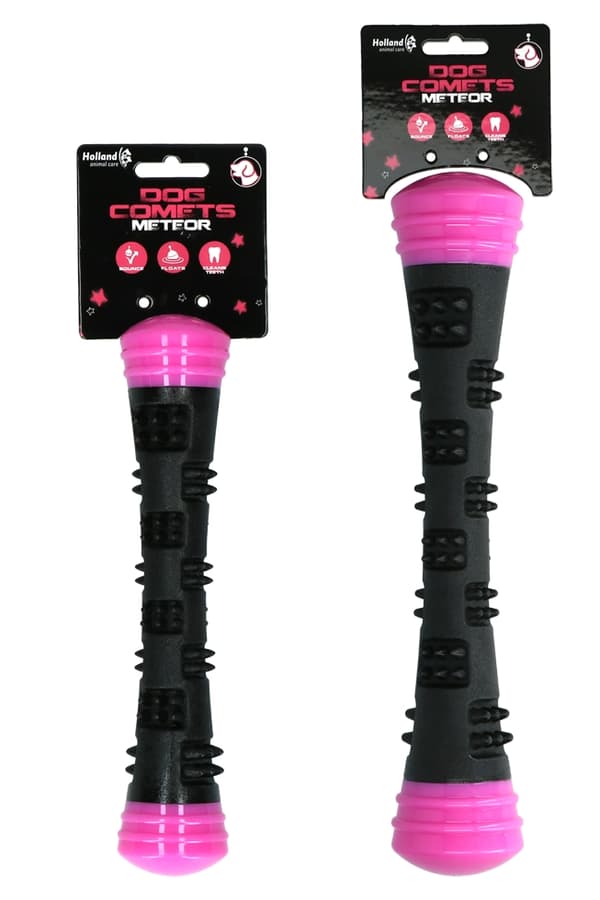 Dog Comets Meteor Throwing Stick rosa L