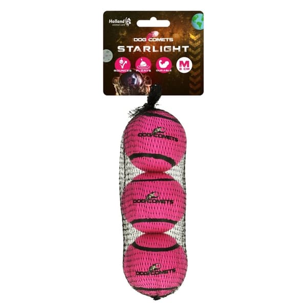 Koiran komeetat Starlight Pink 3 kpl