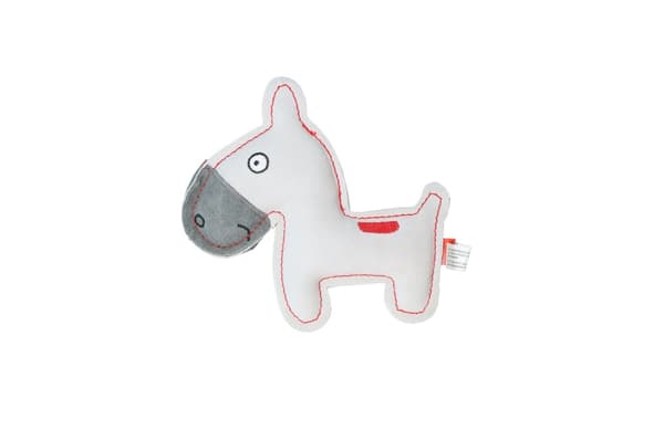 Doggy Doodles Donkey vaaleanharmaa