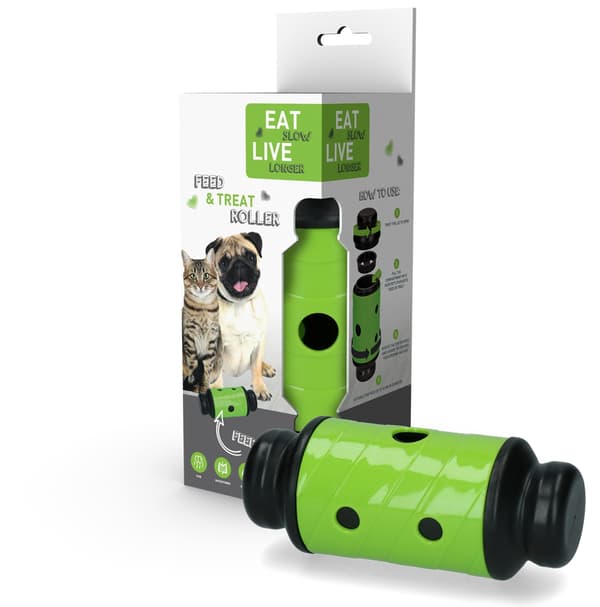 Syö Slow Live Longer Feed ja Treat S Green
