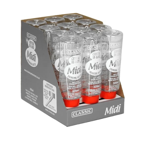 Drikkeflaske Crystal Deluxe Midi 320 ml