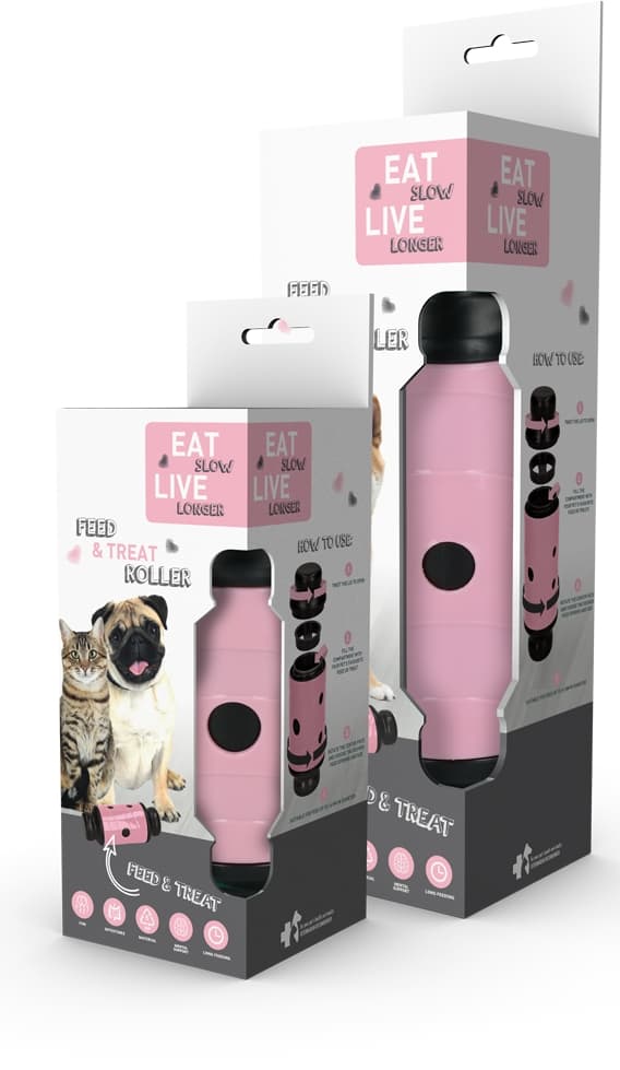 Syö Slow Live Longer Feed ja Treat S Pink