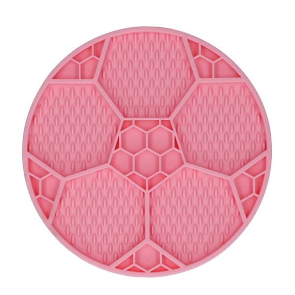 Syö Slow Live Long Lick Mat Voetbal Blauw