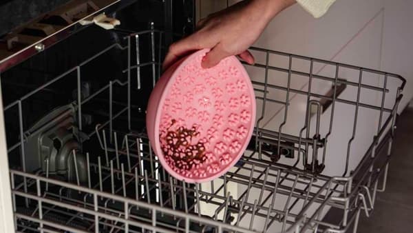 Spis Langsomt Lev Længre Lick Mat Wobble Bowl Rød