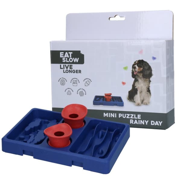 Syö Slow Live Longer Mini Puzzle Sadepäivä