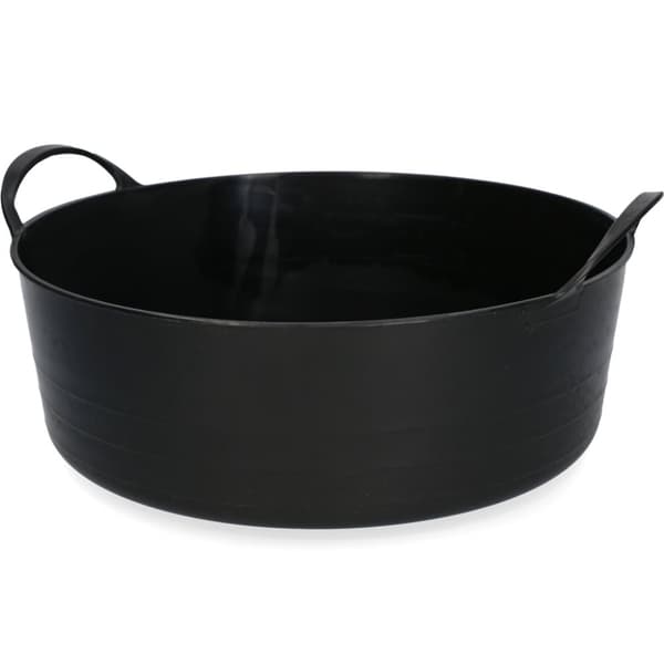 Emmer V-Trug Flexi Zwart 6 L