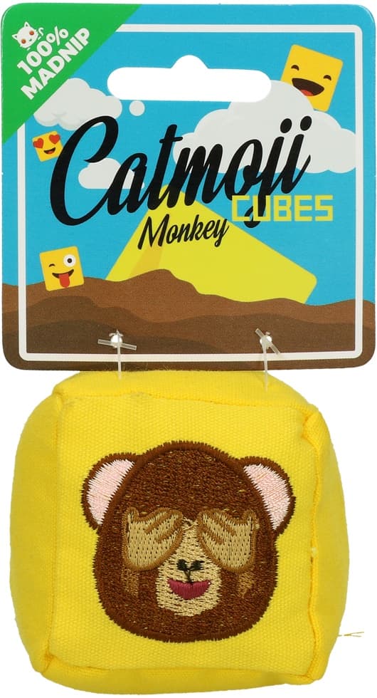 Emoji Cat Cube Monkey (med MadNip)