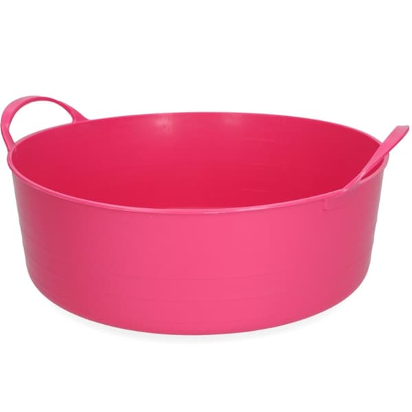 Emmer V-Trug Flexi Roze 6 L