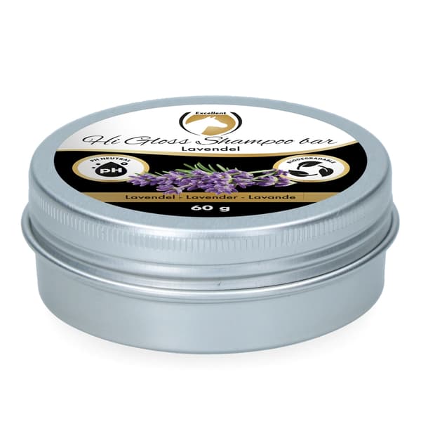 Excellent Horse Hi Gloss Shampoo Bar Lavender 60 g