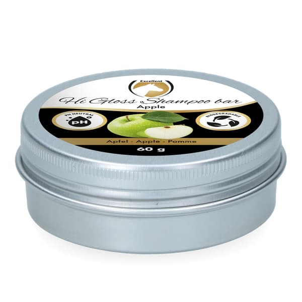 Utmärkt Horse Hi Gloss Shampoo Bar Apple 60 g