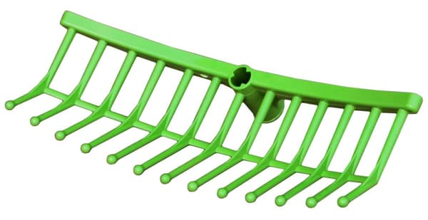 Matergaffel plast grønn