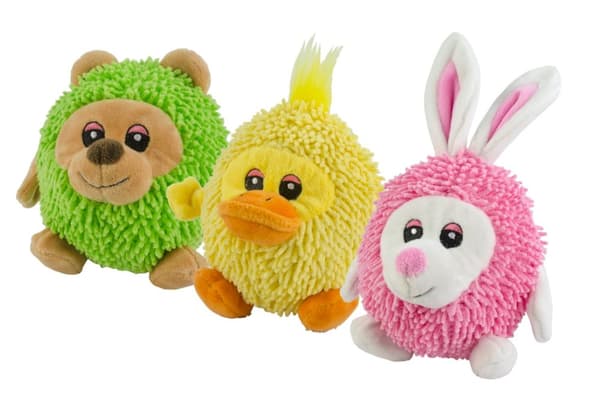Fuzzle Bear med squeaker