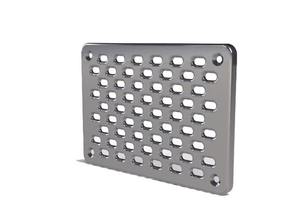 GevelFix Grill rustfritt stål 10 x 14 cm