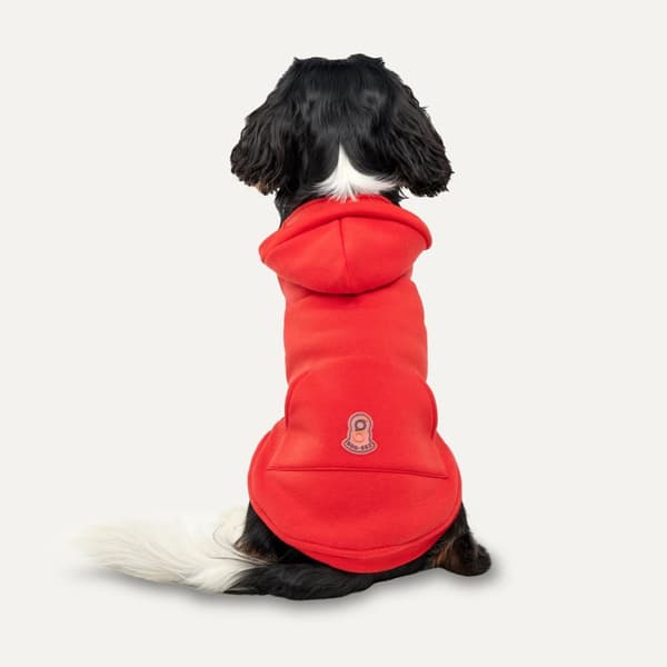 Gooeez Kangaroo Fleece -huppari 2XS punainen/musta