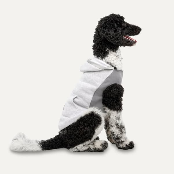 Gooeez Kangaroo Fleece Hettegenser 2XS Heather Grå/Grå