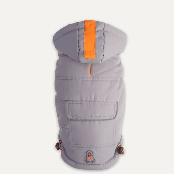 Gooeez Hooded Full Body Snowsuit 2XS Vaaleanharmaa/harmaa