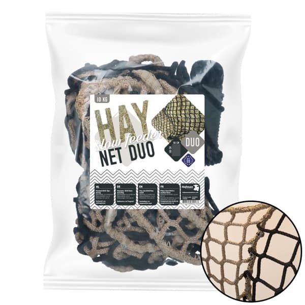 Heinäverkko Slowfeeder 10 kg (paksuus 5 mm, silmäkoko 60/45 mm)