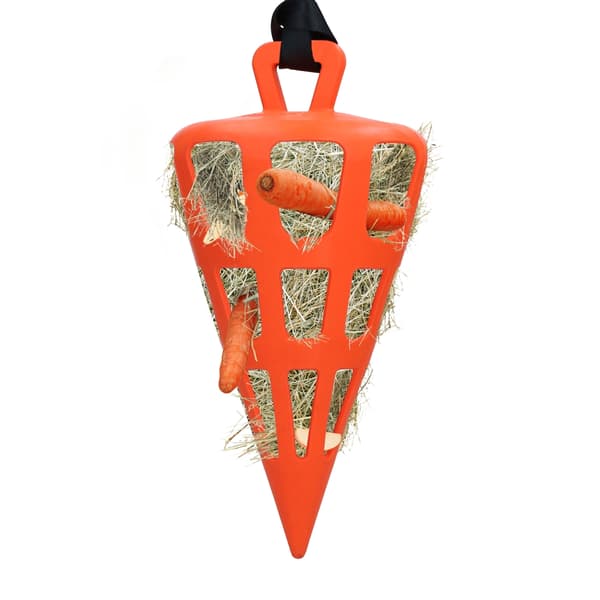 Hay Slowfeeder Fun and Flex 22 cm Oransje gulrot