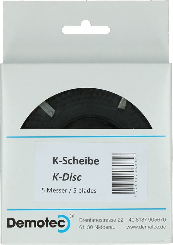 Klovtrimmerskive Demotec K-Disc 100mm