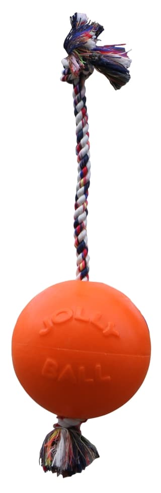 Jolly Ball Romp-n-Roll 20 cm appelsiini (vaniljan tuoksu)