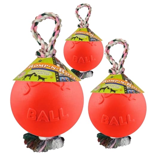 Jolly Ball Romp-n-Roll 20 cm appelsiini (vaniljan tuoksu)