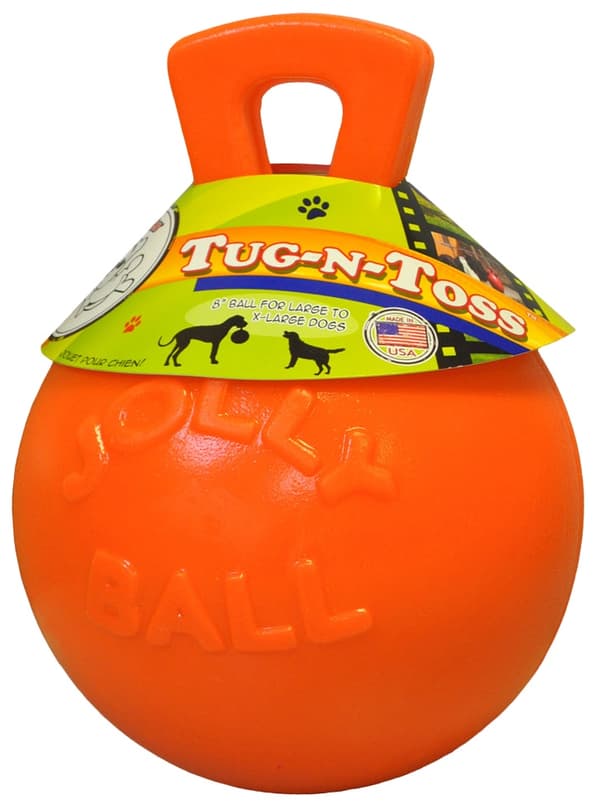Jolly Tug-n-Toss 15 cm appelsiini (vaniljan tuoksu)