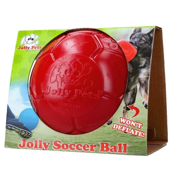 Jolly Soccer Ball 20 cm Rood