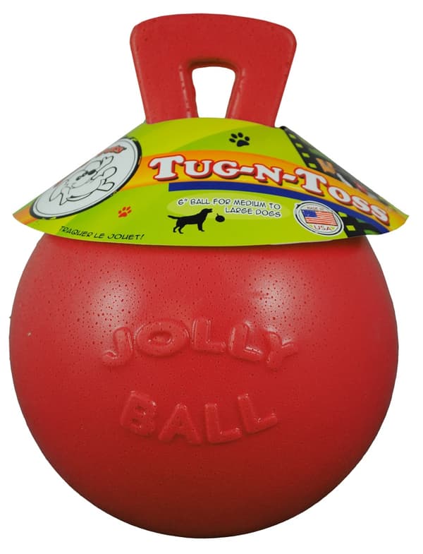 Jolly Tug-n-Toss 20 cm punainen