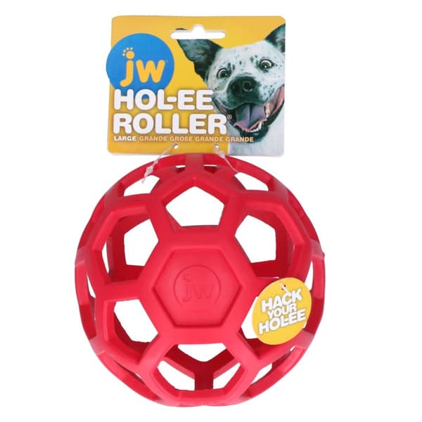 JW HOL-EE ROLLER L 15 cm Punainen