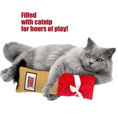KONG Cat Kickeroo Cuddler (ass. Colours)