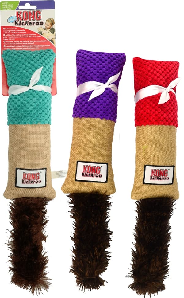 KONG Cat Kickeroo Cuddler (ass. Colours)