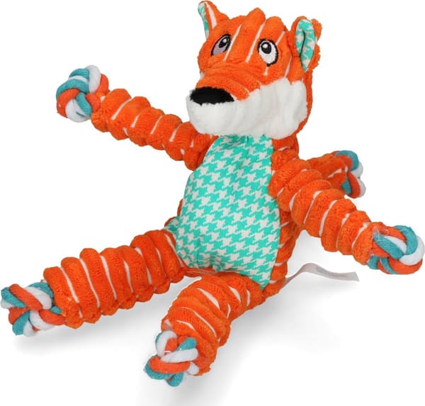 KONG Floppy Knots Fox Pieni/Keskikokoinen