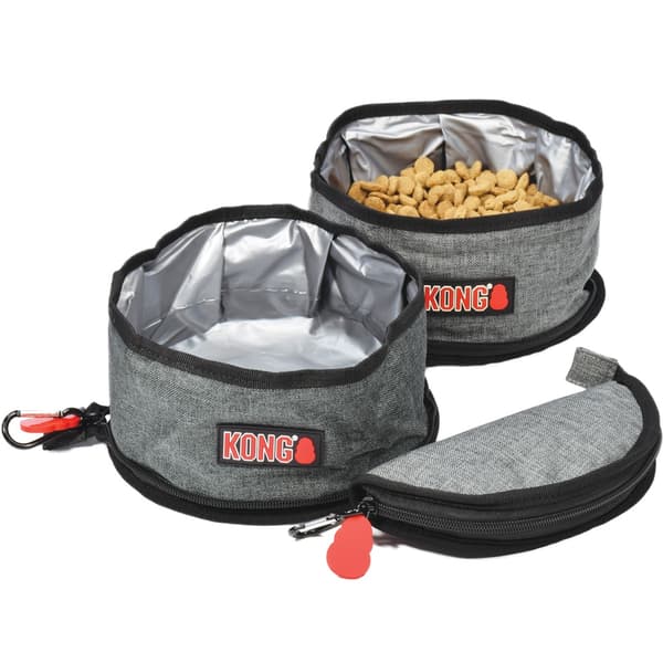 KONG sammenleggbar skål