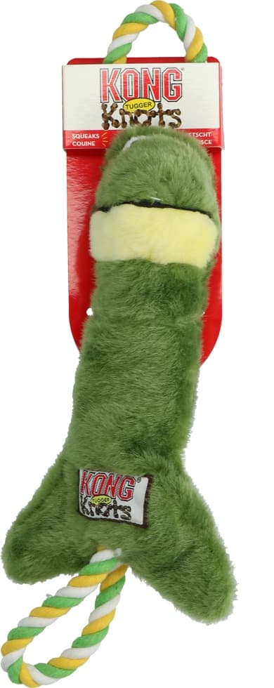 KONG Knots Tugger Frog Pieni/Keskikokoinen