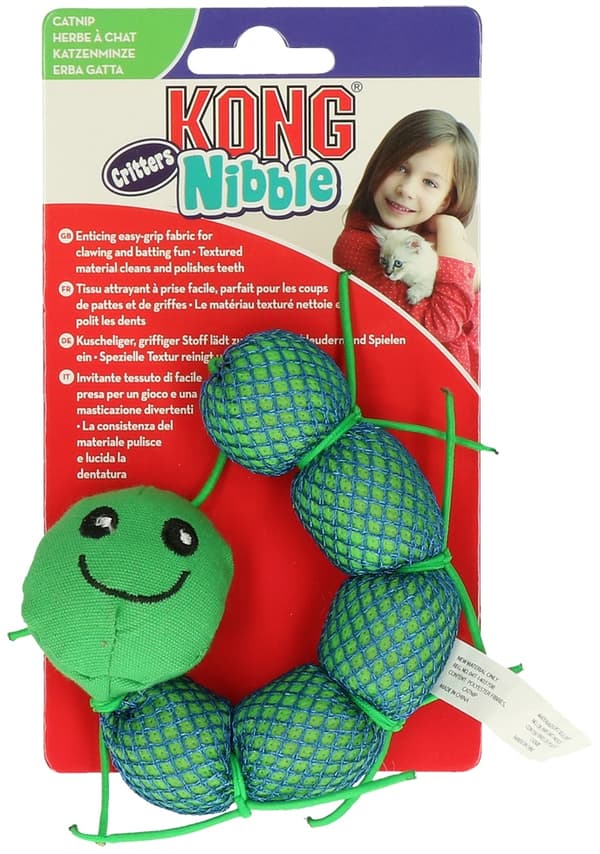 KONG Nibble Critters Catnipillar