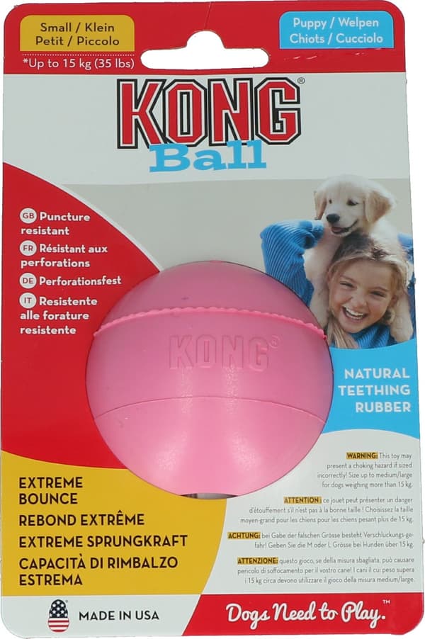 KONG Puppy Ball pienellä reiällä