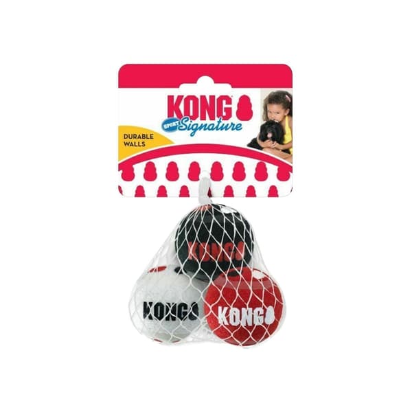 KONG Signature Sport Balls 3-pakkaus S