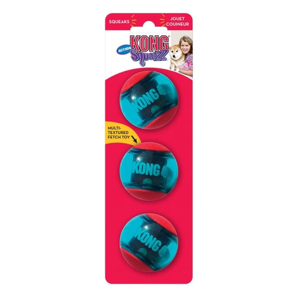 KONG Squeezz Action Red Small