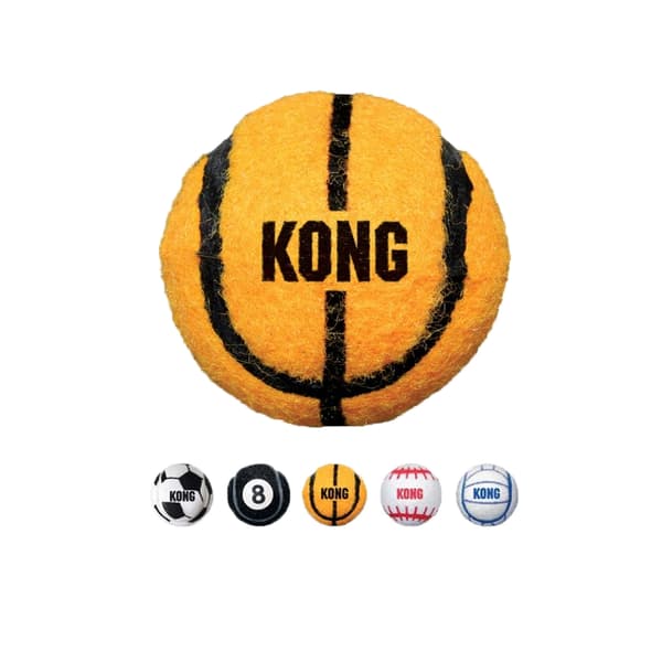KONG Sport Balls Medium (3pk) (assorterte stiler)