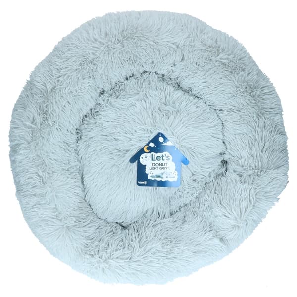 Let&#039;s Sleep Donut 60 cm Lys grå