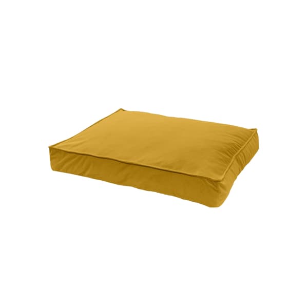 Madison Velours Lounge Cushion Yellow L