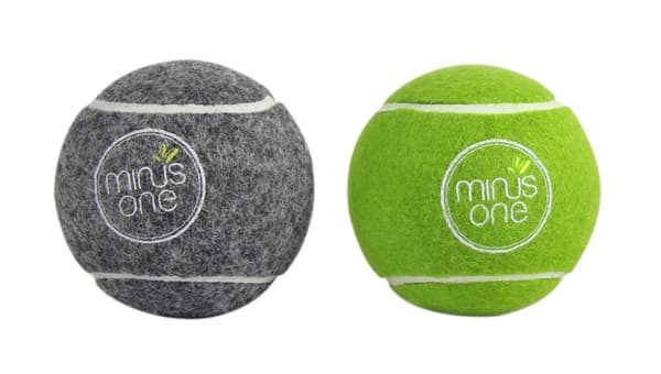 Minus One hoppende tennisball Hundeleker - 6 stk