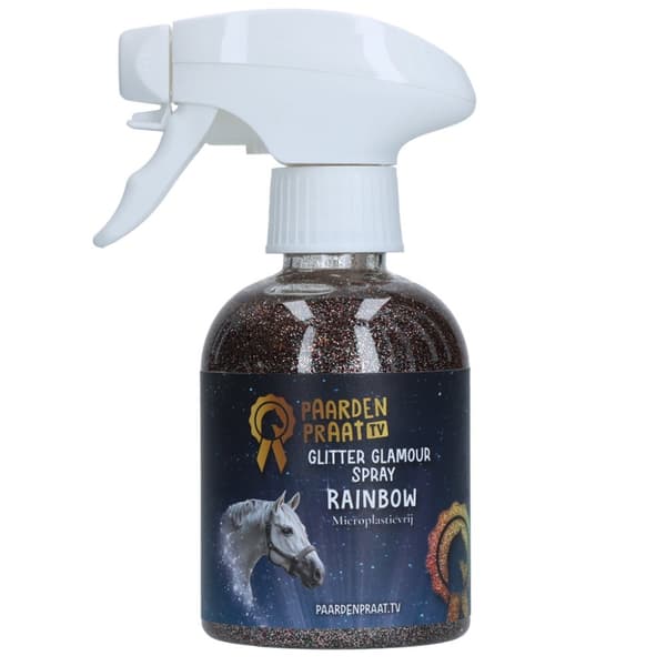 Paardenpraat Rainbow Glitter Spray