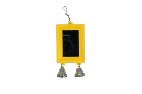 Pawise Bird Mirror med bjelle