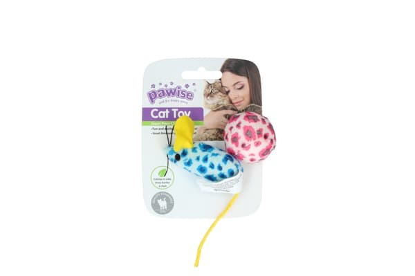 Pawise Cat Toy - Möss &amp; Boll
