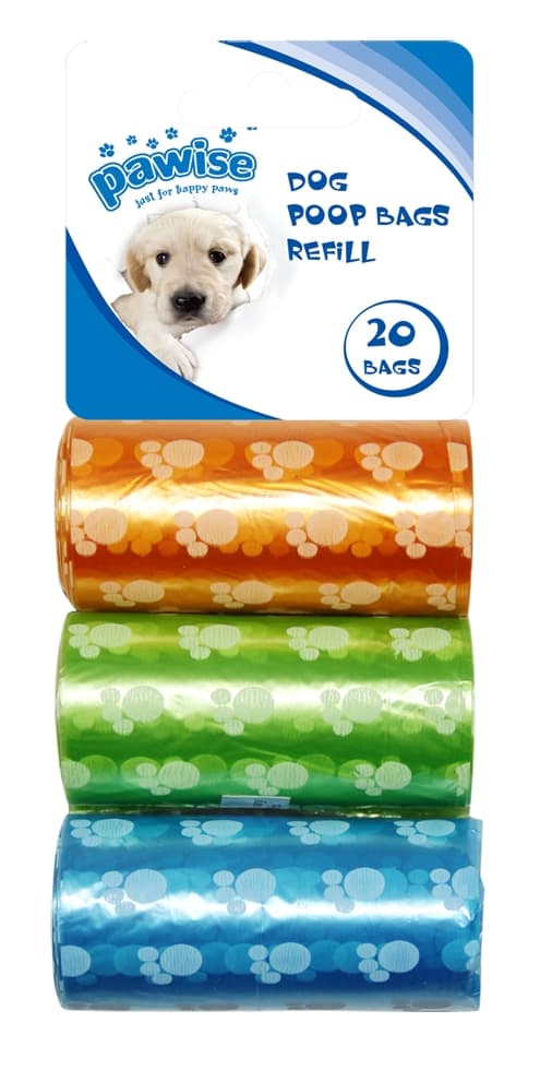 Pawise Refill Poop Bag (3 pakke)